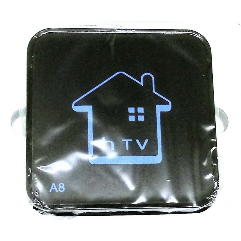 Smart TV box Android 2GB ram 16GB rom wifi telecomando HDMI IPTV RCA hTV A8