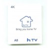Smart TV box Android 2GB ram 16GB rom wifi telecomando HDMI IPTV RCA hTV A8