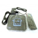 Smart TV box Android 2GB ram 16GB rom wifi telecomando HDMI IPTV RCA hTV A8