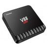 Smart TV box Android 7.1 ram 4GB rom 16GB wifi 4K HD telecomando iptv V88 piano