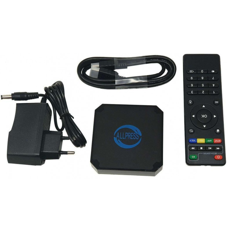 Smart TV box Android 7.1 2GB ram 16GB rom wifi 4K HD telecomando iptv X96 mini