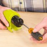 Affila coltelli elettrico arrota mola lame coltelli forbici cacciavite affilatore utensili a Batterie