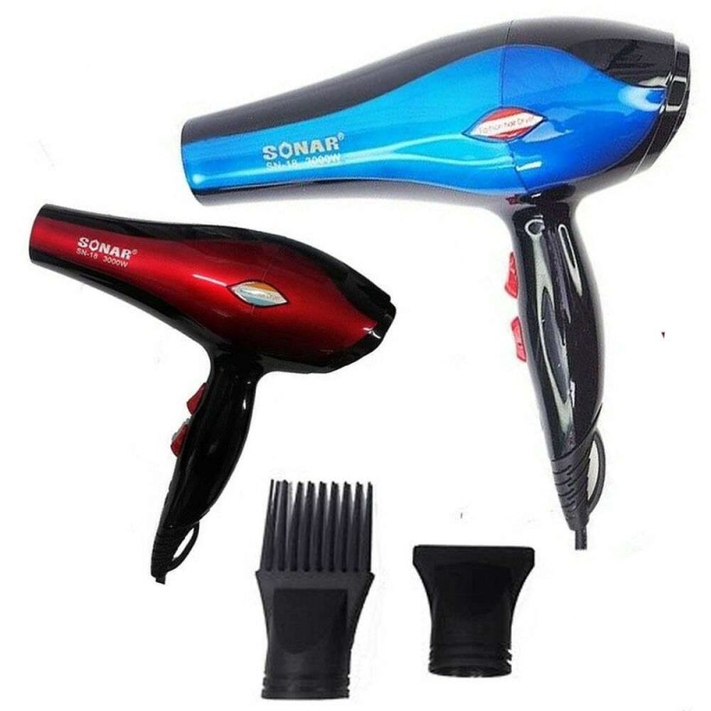 Phon professionale 3000W asciugacapelli hair beccucci piega capelli SN-18 