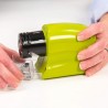 Affila coltelli elettrico arrota mola lame coltelli forbici cacciavite affilatore utensili a Batterie