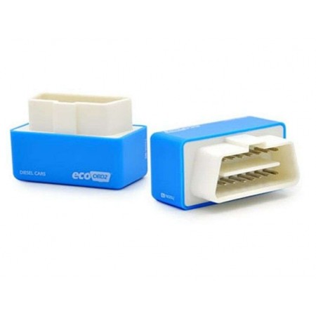 Modulo aggiuntivo OBD2 centralina auto DIESEL car riduzione consumi nitro BLU 