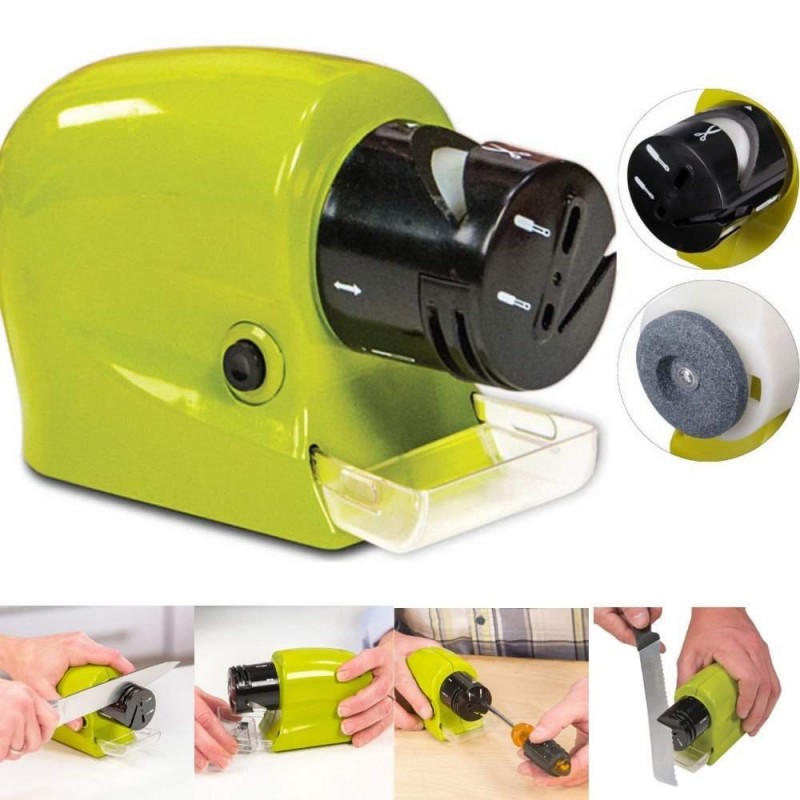 Affila coltelli elettrico arrota mola lame coltelli forbici cacciavite affilatore utensili a Batterie
