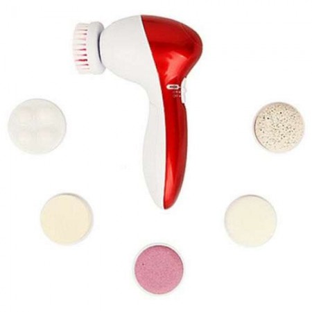 Massaggiatore viso pulizia make up spazzola cura pelle massaggio 6 in 1 8782A