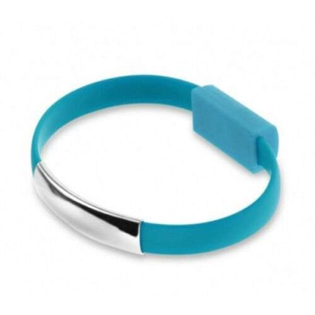 Cavo dati USB bracciale ricarica caricatore smartphone android cavetto microUSB 