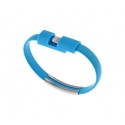 Cavo dati USB bracciale ricarica caricatore smartphone android cavetto microUSB 