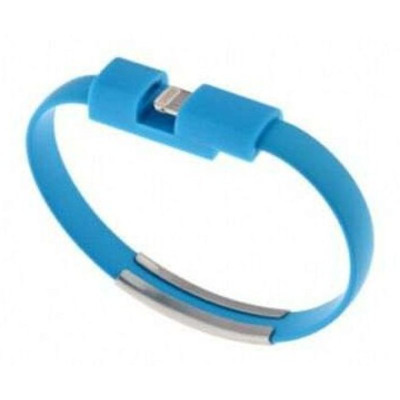 Cavo dati USB bracciale ricarica caricatore smartphone android cavetto microUSB 