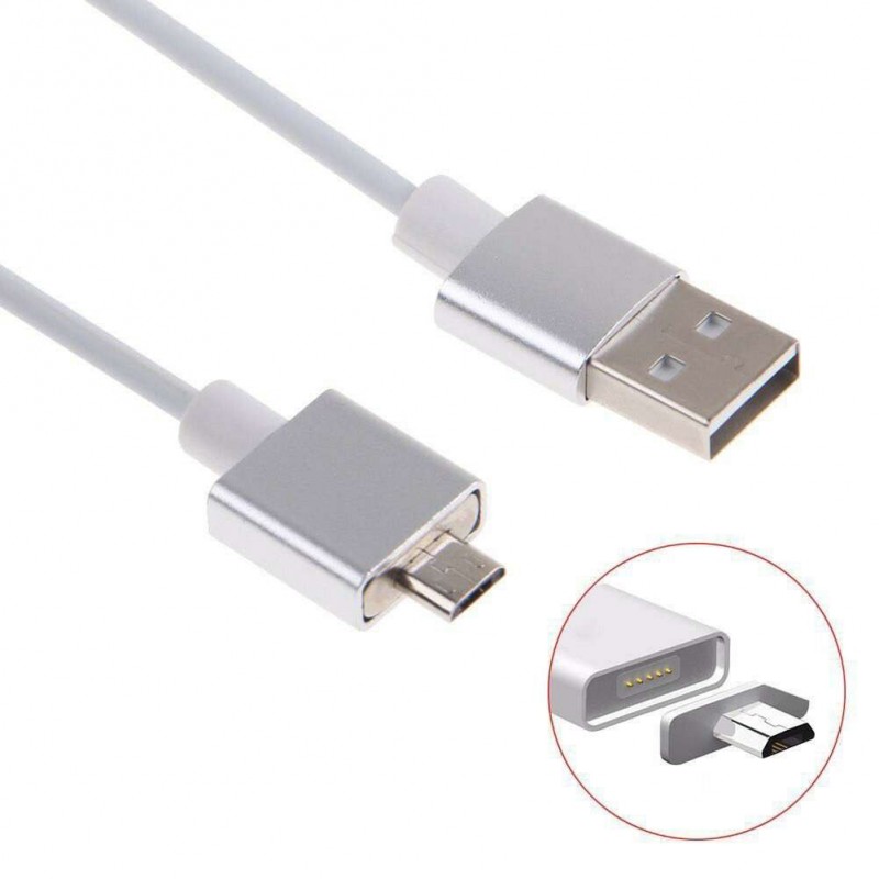 Cavo ricarica Lightning megnetico caricatore compatibile apple connettore 1m 