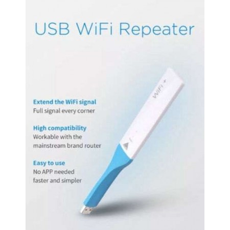 Chiavetta USB amplificatore WIFI wireless chiave ripetitore segnale internet 