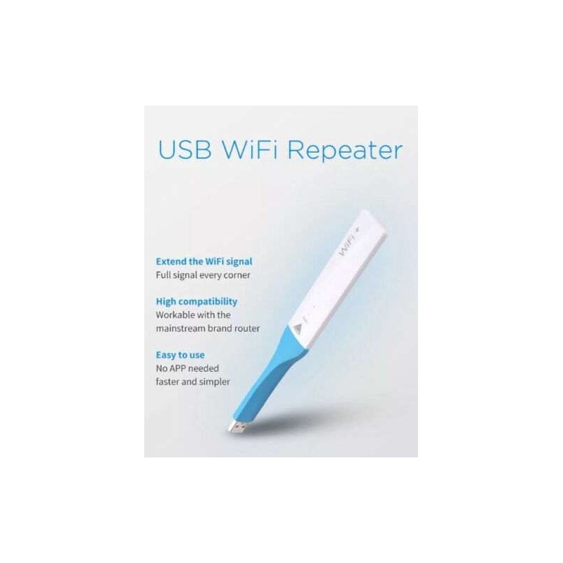 Chiavetta USB amplificatore WIFI wireless chiave ripetitore segnale internet 