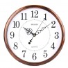 Orologio Da Parete Tondo effetto legno Quarzo Muro 30cm di Diametro Breaker821