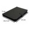 Custodia Cover Stand per Tablet 7/8" Pollici UNIVERSALE con Tastiera e cavo USB 