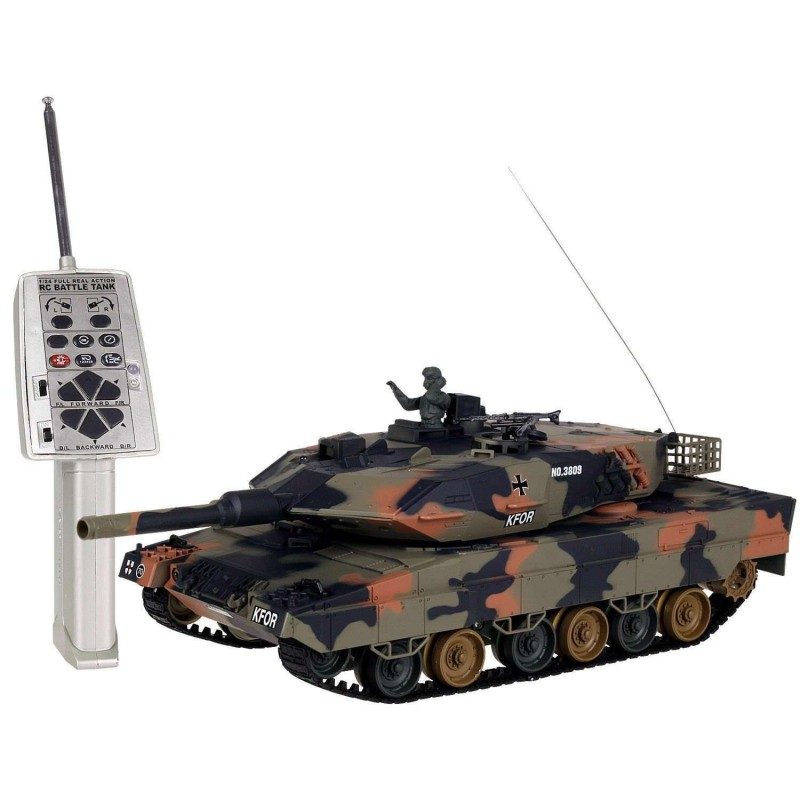 Carro armato militare radiocomandato rc torretta spara davvero professionale 