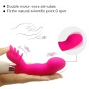 Vibratore dildo punto G doppio stimolatore vibrazione clitoride fallo sextoys 