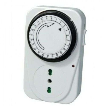 Timer digitale presa elettrica programmabile 230V corrente casa controllo luci