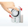 Timer digitale presa elettrica programmabile 230V corrente casa controllo luci