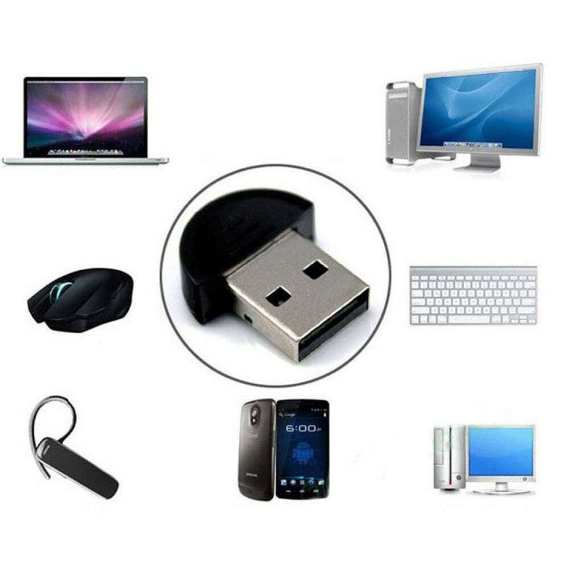 Chiavetta adattatore USB trasformatore dispositivi Wireless BLUETOOTH 2.0 dongle 
