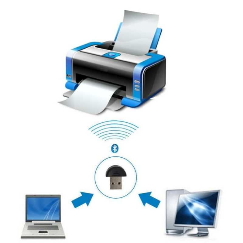Chiavetta adattatore USB trasformatore dispositivi Wireless BLUETOOTH 2.0 dongle 