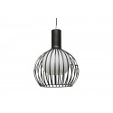 Lampada soffitto Carol 1 luce LED E27 moderno plafoniera sospensione salotto 
