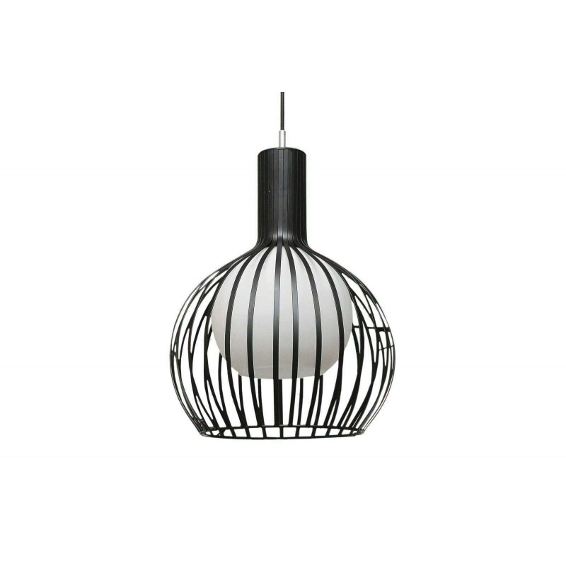 Lampada soffitto Carol 1 luce LED E27 moderno plafoniera sospensione salotto 