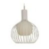 Lampada soffitto Carol 1 luce LED E27 moderno plafoniera sospensione salotto 