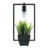Lampada soffitto Natural Vintage 1 luce LED E27 plafoniera sospensione salotto 