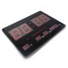 Orologio digitale parete display LED calendario ora data temperatura sveglia 