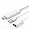 Cavo HDTV adattatore video smartphone connettore Android Lightning HDMI USB 