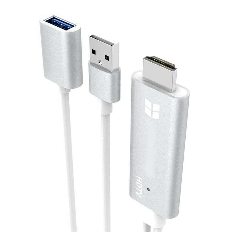 Cavo HDTV adattatore video smartphone connettore Android Lightning HDMI USB 