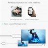 Cavo HDTV adattatore video smartphone connettore Android Lightning HDMI USB 