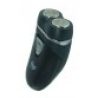Rasoio mini regolabarba LED testina regola barba uomo elettrico batteria DW-014