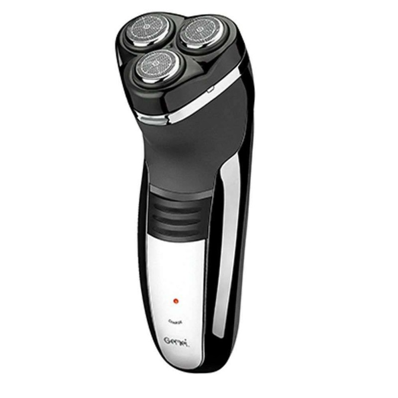 Rasoio cordless regolabarba tripla testina regola barba uomo 3 testine GM-7300