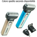Rasoio 3 in 1 testina regola barba capelli peluria viso uomo 3 testine DW-007