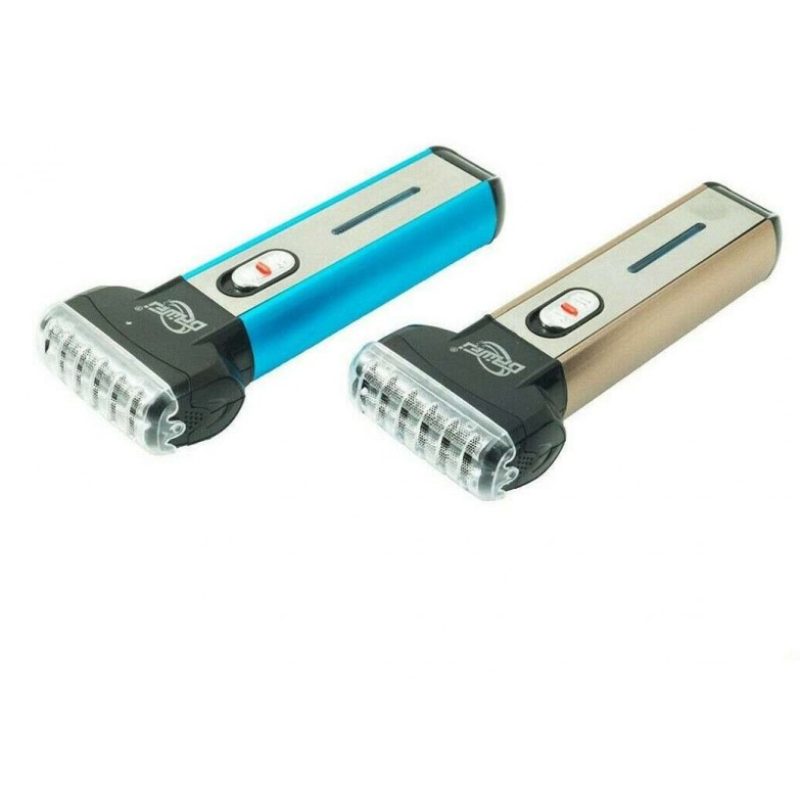 Rasoio 3 in 1 testina regola barba capelli peluria viso uomo 3 testine DW-007