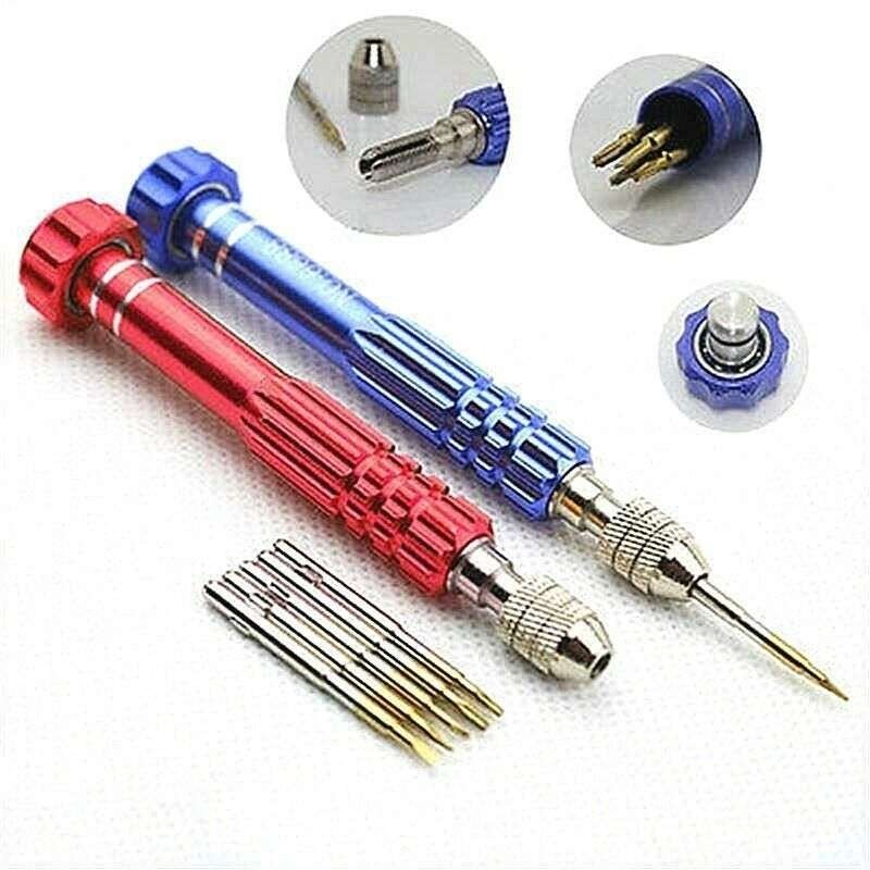 1 Cacciavite 5 punte di precisione mini kit riparazione cellulari PC dispositivi 
