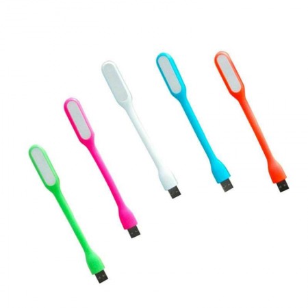 Luce Led flessibile mini luce nottura con USB lettura PC portatile lampada color 