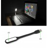 Luce Led flessibile mini luce nottura con USB lettura PC portatile lampada color 