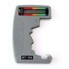 Tester multitensione Batterie pile display LCD prova batteria AA AAA C D 9V 