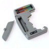 Tester multitensione Batterie pile display LCD prova batteria AA AAA C D 9V 