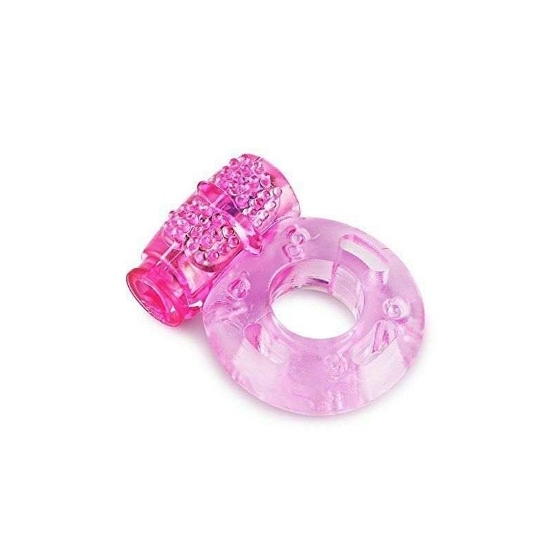 2x anello fallico vibrante silicone vibratore eiaculazione precoce con batterie 