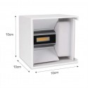 Faretto LED 10W Parete luce Calda Fredda interno esterno muro impermeabile 909 