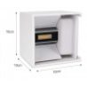 Faretto LED 10W Parete luce Calda Fredda interno esterno muro impermeabile 909 