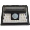 Faretto 24 LED sensore movimento esterno giardino fotovoltaico lampada solare