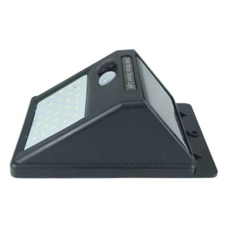 Faretto 25 LED sensore movimento esterno giardino fotovoltaico lampada solare