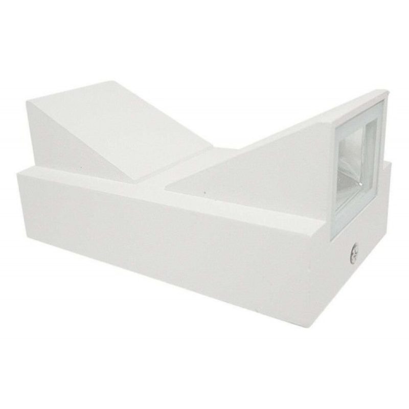 Faretto LED 10W Parete luce Calda Fredda interno esterno muro impermeabile 9690 