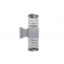Plafoniera esterno interno faretto Doppia luce Applique muro impermeabile 8055