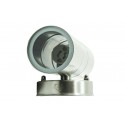 Plafoniera esterno interno faretto Doppia luce Applique muro impermeabile 8055